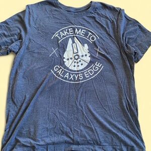 Galaxy's Edge Blue Graphic Tee